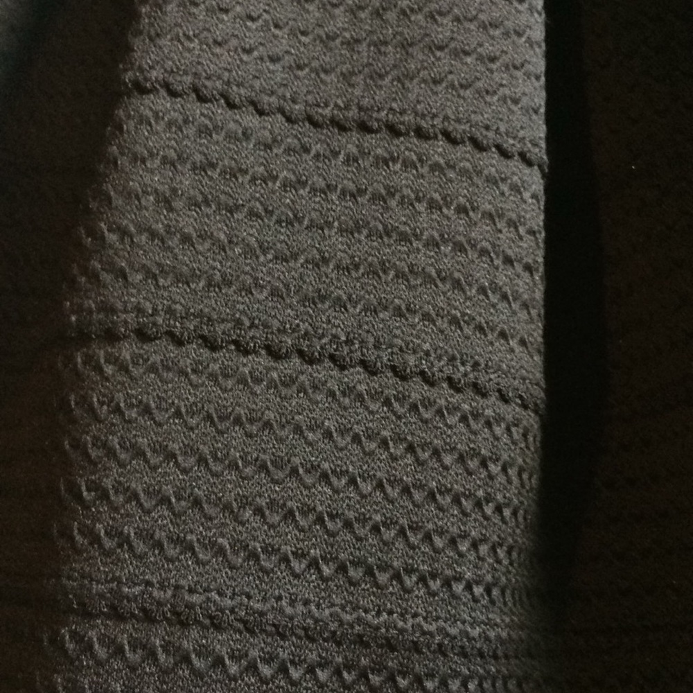 Express Strapless Stretchy Black Textured Dress XS - Picture 4 of 12